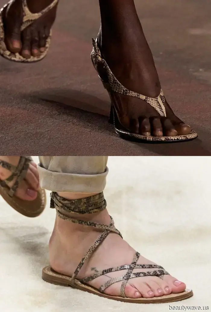 I'm predicting that these will be the sandal styles that every fashionista will sport this summer.