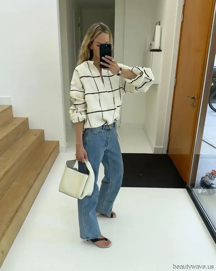 Я готовлю свой гардероб к теплой погоде&mdash;5 образов с джинсами и сандалиями, которые я уже сохранила