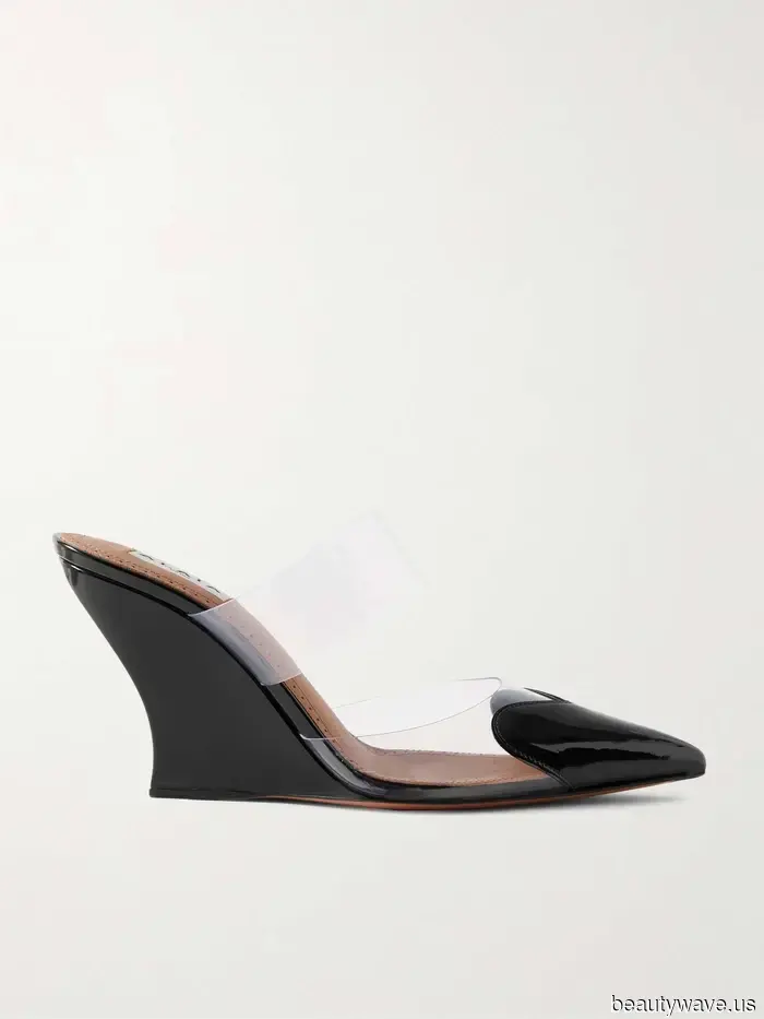 Count on Alexa Chung to make this "affordable" shoe trend appear remarkably luxurious.