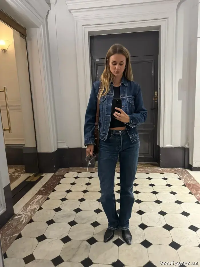Sono appena tornata da Parigi&mdash;le donne francesi più chic indossano questa tendenza jeans invernale con tacchi e stivali.