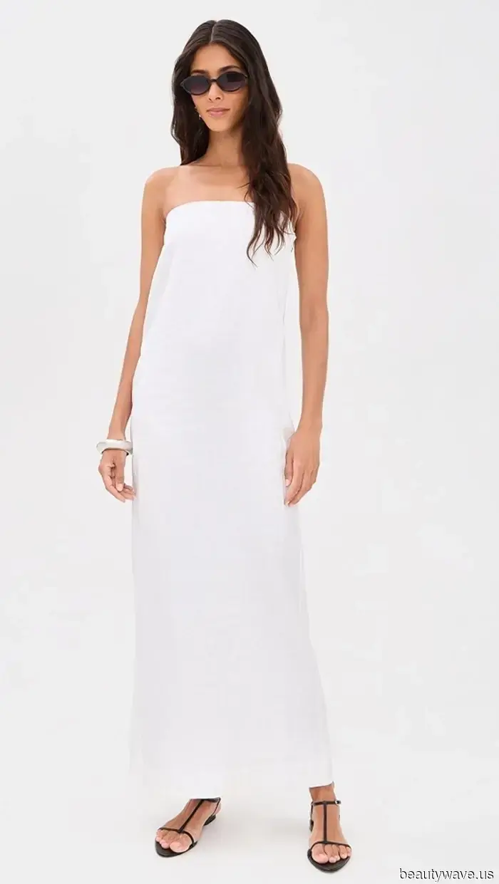 Si vas a comprar un nuevo vestido blanco este verano, asegúrate de que sea uno de estos.
