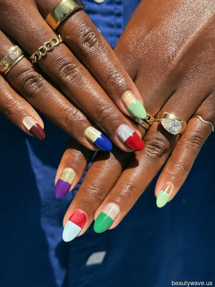 Invece delle unghie alla francese, le persone alla moda a L.A. e Milano stanno optando per questo inaspettato design per unghie.