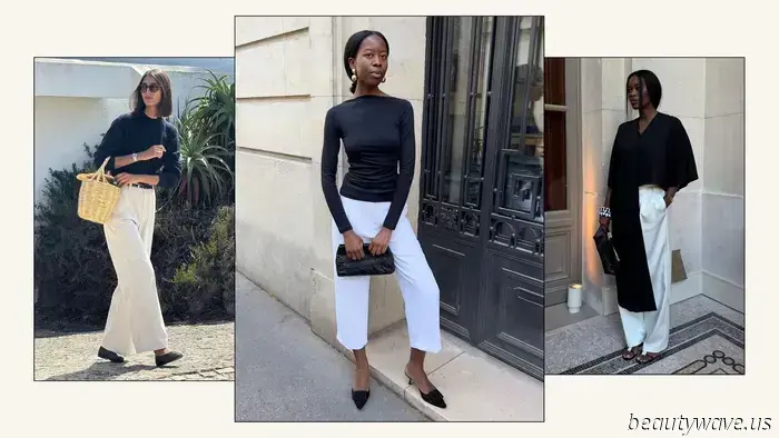 My colleague recently returned from Paris—she noticed this stylish trouser-and-shoe pairing on every street.