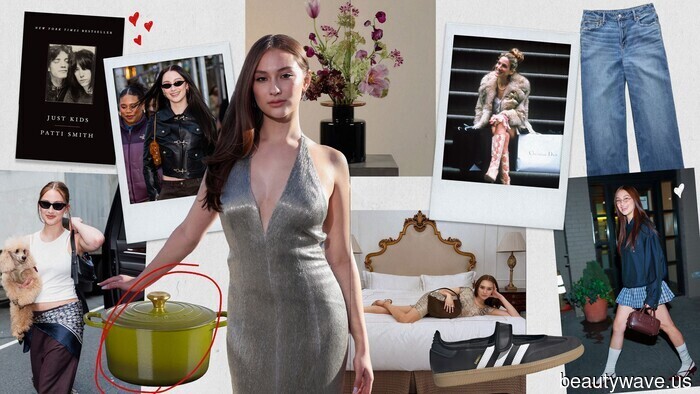 Lola Tung's Universe: The Adidas Sneakers She Admires, Cher Dresses She Dreams Of, and the Patti Smith Book She Hopes to Read.