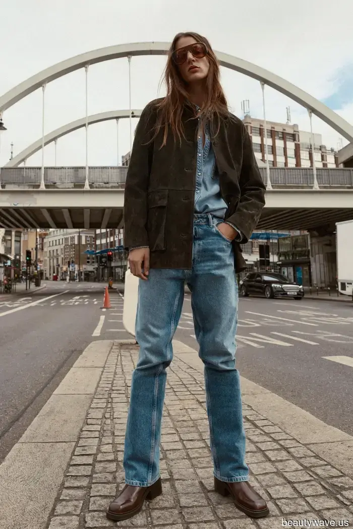 I looked for suede jackets with a designer appearance, and Zara's autumn collection came through.