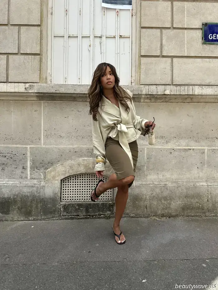I just returned from Paris and noticed these four summer trends among the most fashionable women.