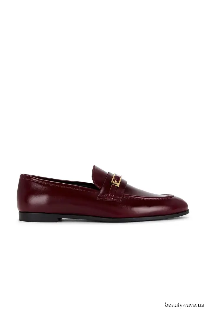 This trend of loafers in shades that are neither black nor brown elevates every outfit by tenfold.