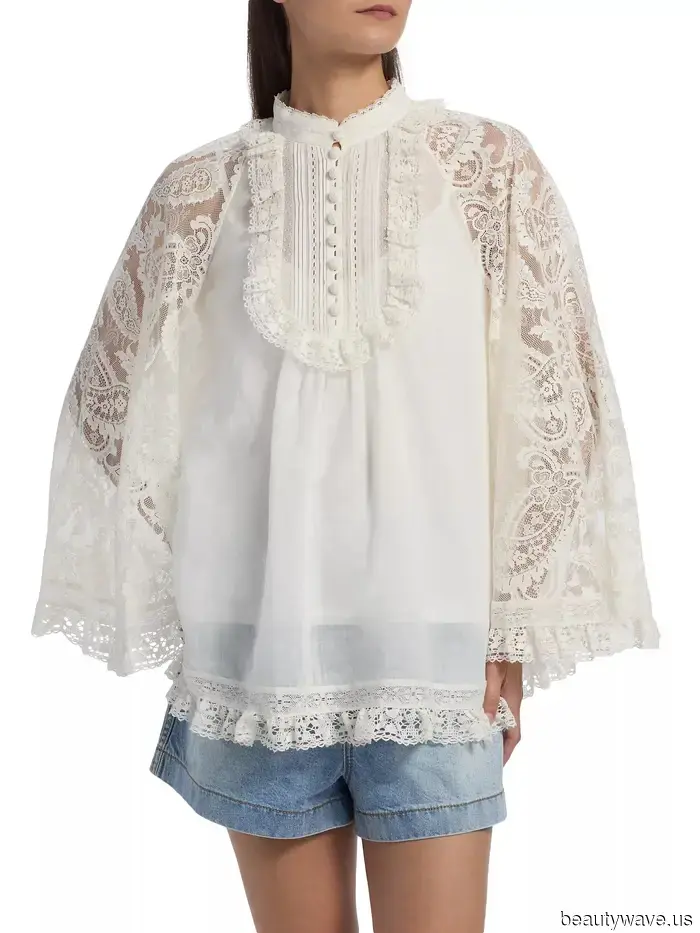 Не хлопок, не лен&mdash;это модная белая рубашка, которая может определить осень 2025 года