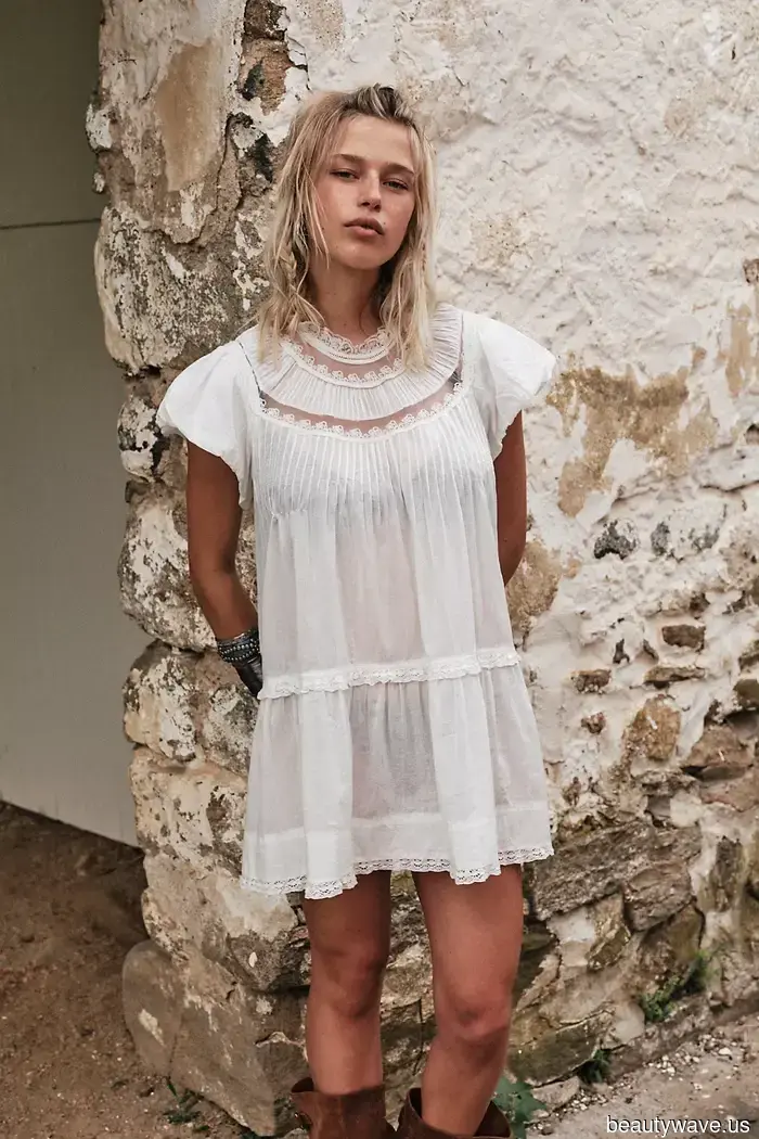 Einige könnten denken, Olivias Babydoll-Kleid sei umstritten, aber Modeleute tragen den Trend schon seit Jahren.