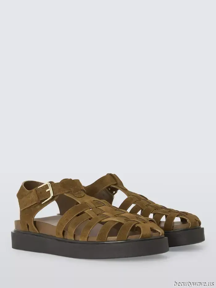 I was concerned that this sandal trend might be "out," but this upscale-looking update just revived it.