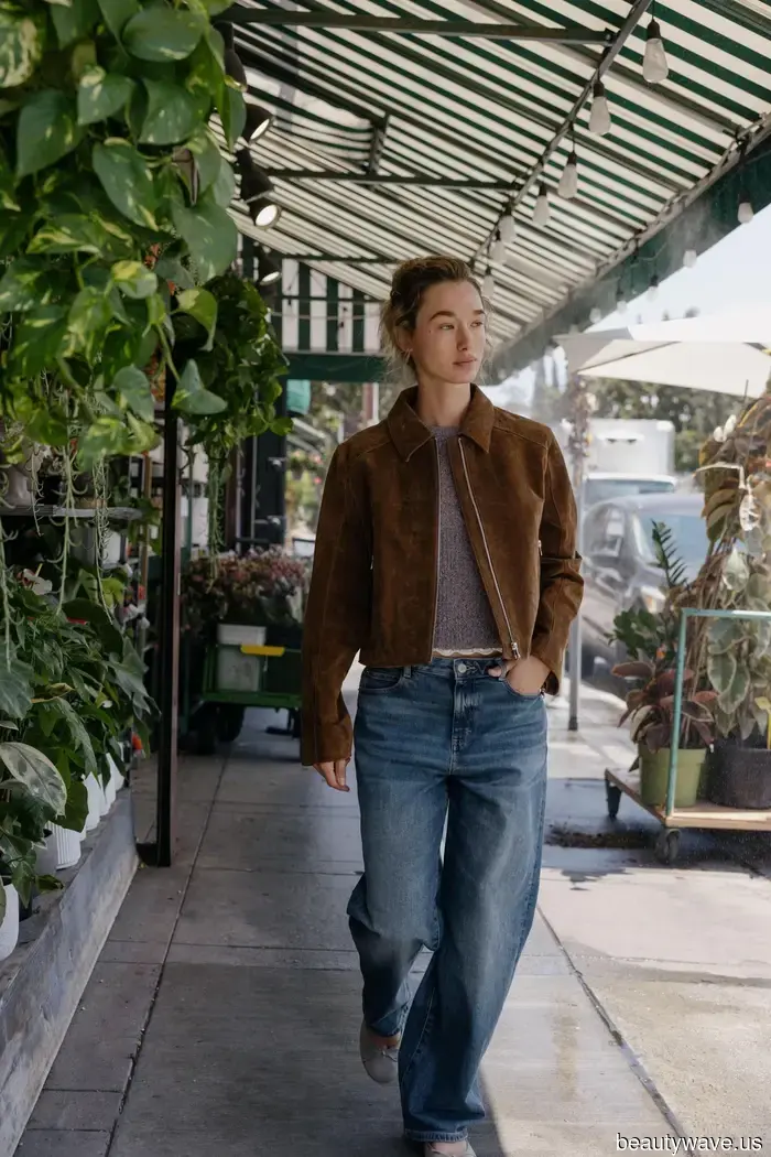 I looked for suede jackets with a designer appearance, and Zara's autumn collection came through.