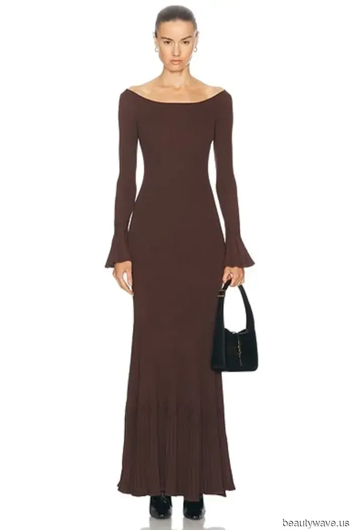 This is the understated dress trend that everyone pairs with boots during the winter.