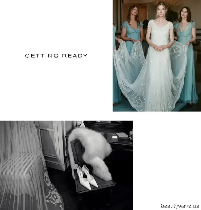 Questa sposa stilista ha indossato un abito da sposa ispirato al vestito di Audrey Hepburn in My Fair Lady.