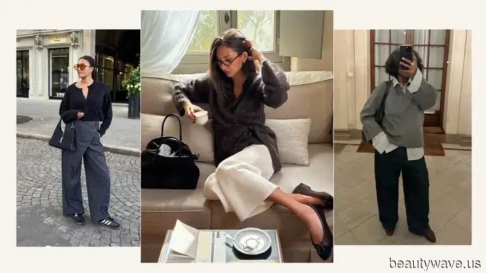 5 простых, но изысканных способов, как люди в Париже сейчас стилизуют трикотаж