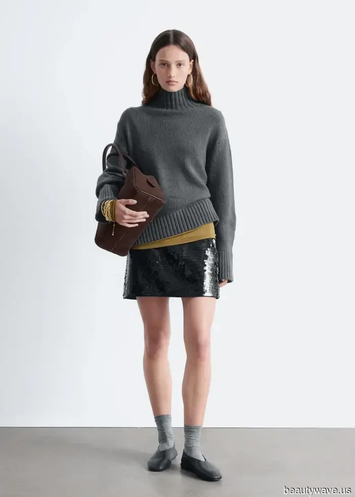Apologies, V-necks—this cozy, more refined jumper trend is my preferred choice for achieving a stylish look in winter.