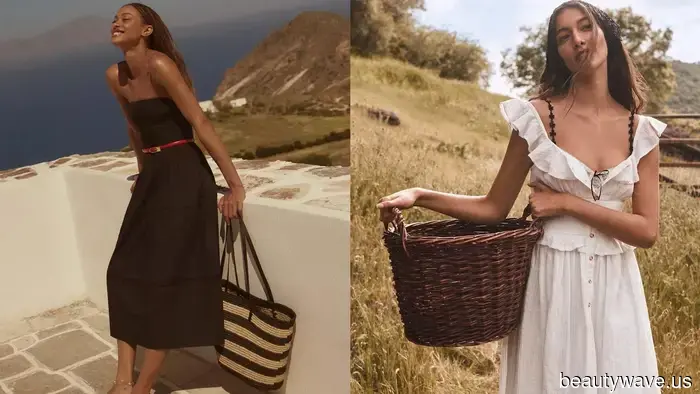 Le envié a mi tía estas bolsas de Anthropologie en oferta para llevar hasta el final del verano.