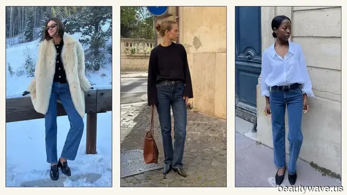 He hecho la investigación—estas son las tendencias de zapatos planos que se ven más elegantes con jeans de pitillo.