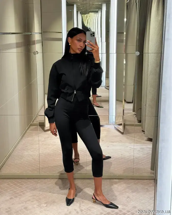 Las mallas negras están bien, pero las chicas it saben que estas 6 versiones más modernas se sienten muy actuales.