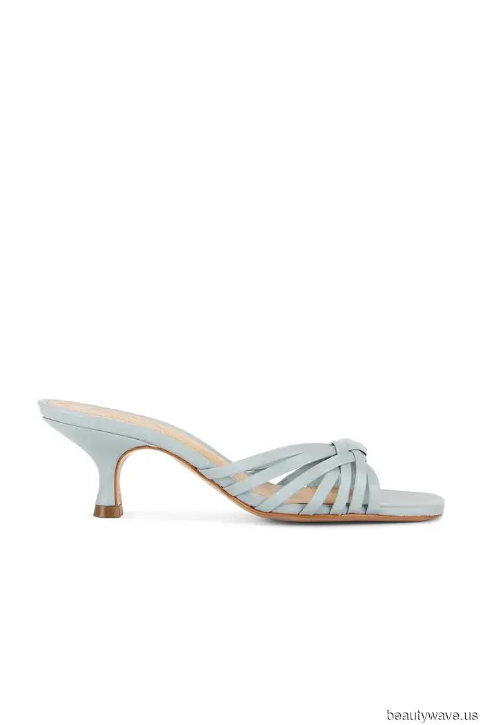 Black heels are acceptable, but Italian and French women understand that these colors complement white dresses more effectively.