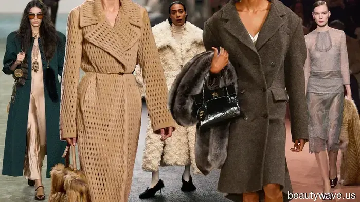 No Pillbox Hats or Capes—this Winter's Accessory Trend for the Stylish: the "Rich" Look