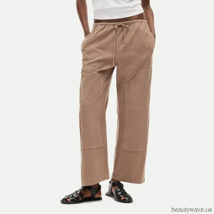 These $98 drawstring pants are a staple in the transitional wardrobe of every It Girl in L.A. and NYC.