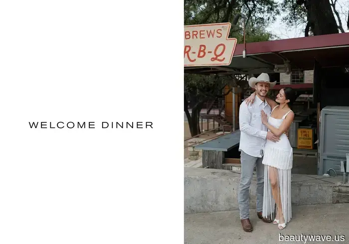 An Elegant Barbecue Dinner and a Danielle Frankel Gown Create the Ambiance for This Fashion Editor's Wedding in Texas