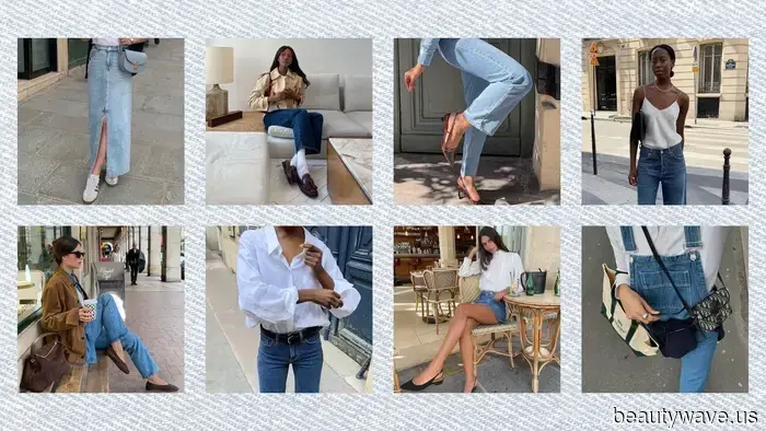 Niemand trägt Denim wie ein französisches Mädchen&mdash;7 schicke Outfits, die ich ohne Scham kopiere