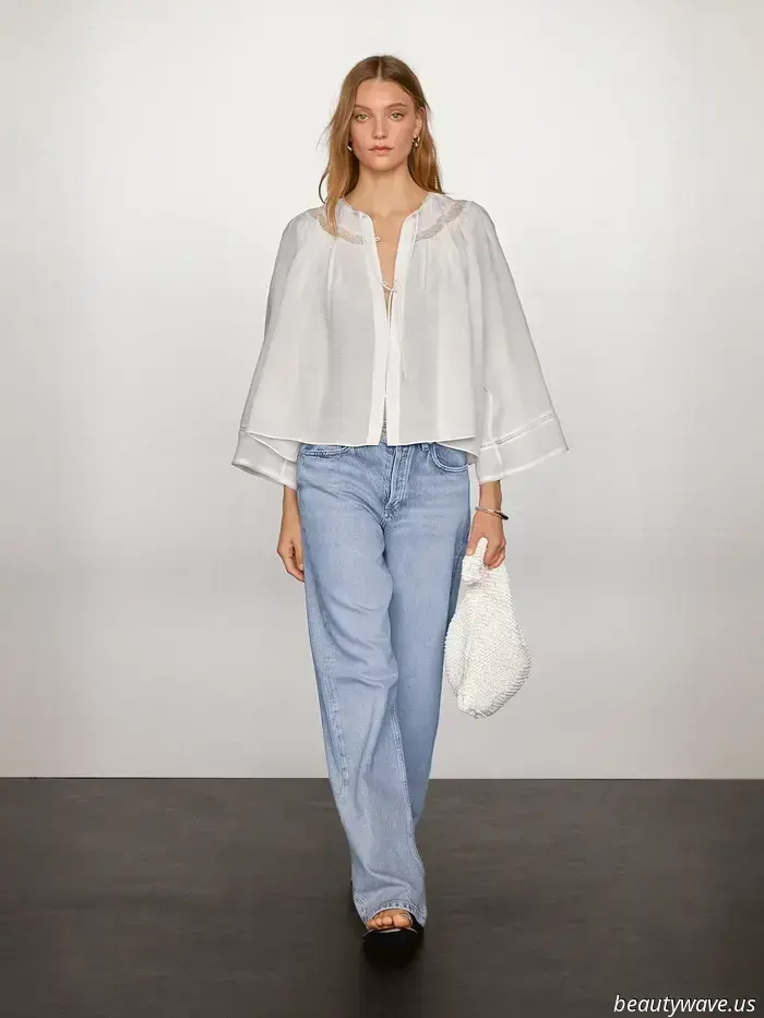 This Romantic Blouse Trend Shows That You Can't Go Wrong with a Cute Top for Summer.