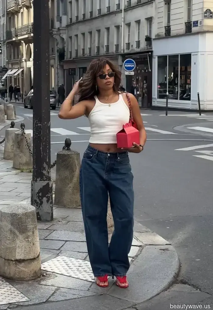 If a fashionable Parisian is in jeans, she pairs them with one of these 7 summer trends.