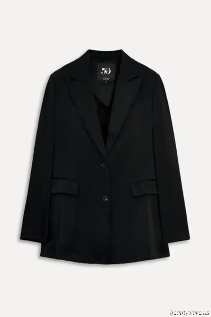 Jeans are excellent, but this is the must-have piece to pair with blazers.