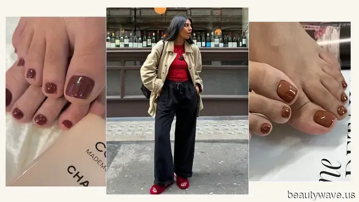 Le persone più chic stanno indossando questo smalto dall'aspetto costoso sulle loro unghie dei piedi per la primavera.