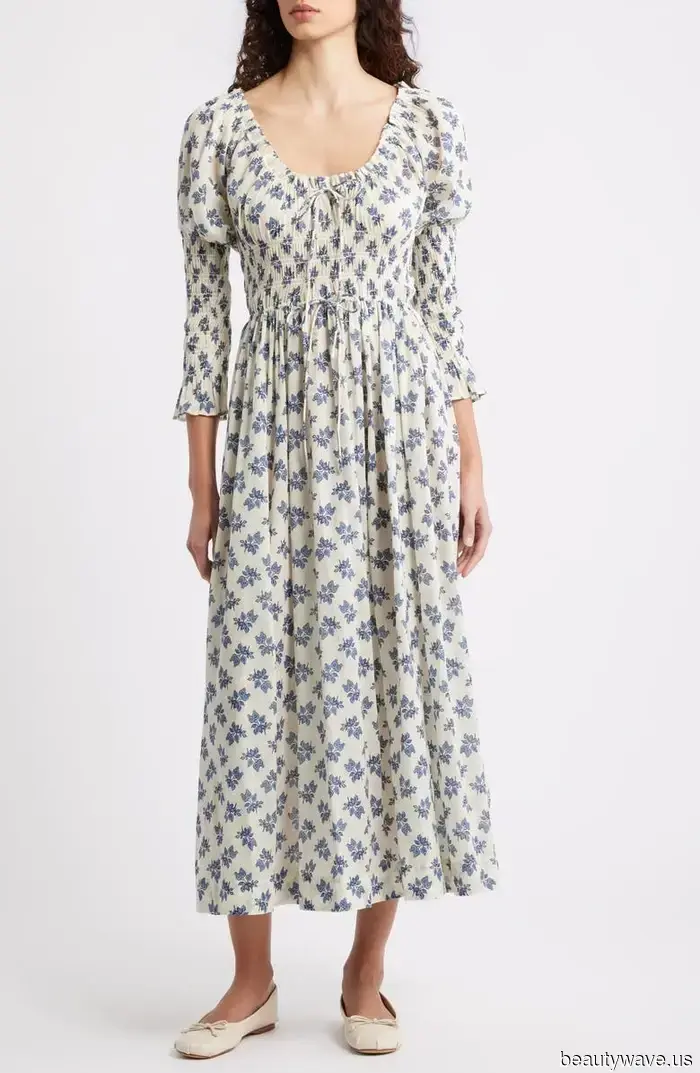 Se continuerai a indossare abiti floreali in inverno, questa giacca e questi stivali sono assolutamente fondamentali.