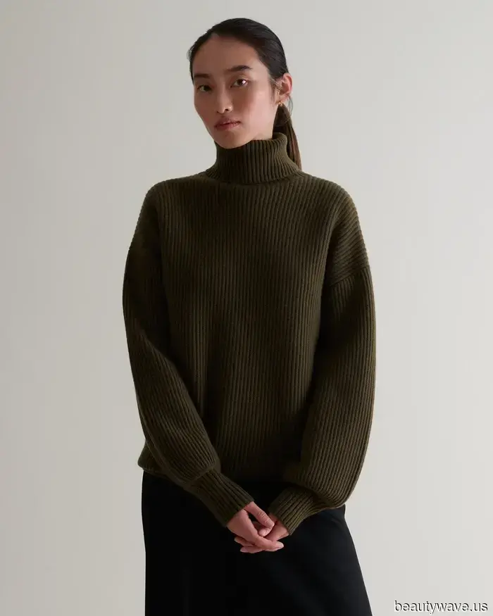 Apologies, V-necks—this cozy, more refined jumper trend is my preferred choice for achieving a stylish look in winter.