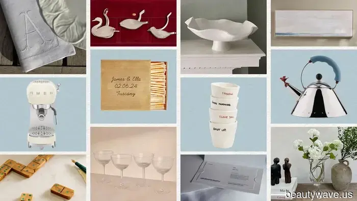 Von erschwinglich bis luxuriös, das sind die besten Hochzeitsgeschenke, die man 2026 verschenken kann.