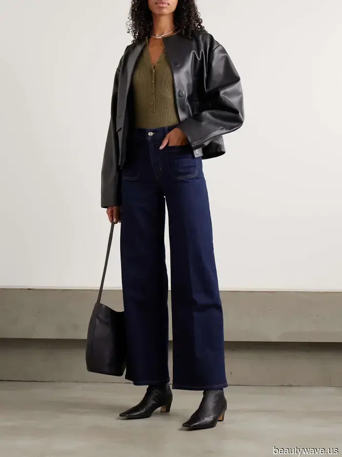 Indeed, loafers pair nicely with trousers, but Parisians understand that they look even more stylish with jeans—these outfits illustrate that perfectly.