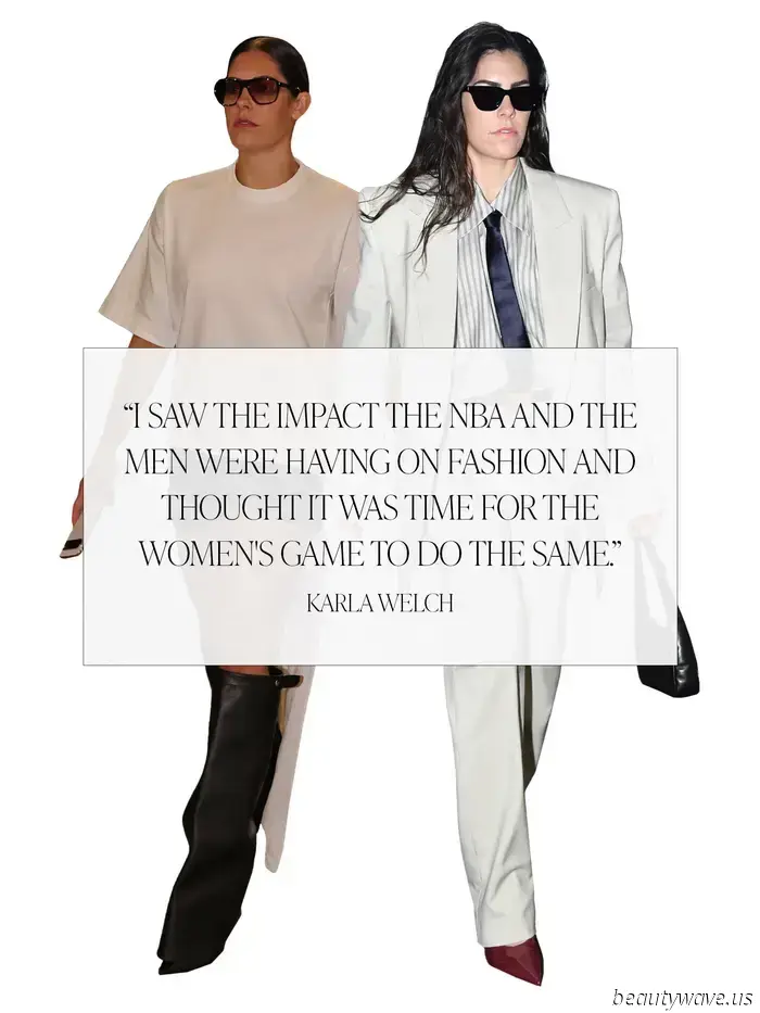 La regalità dello stile è entrata nel tunnel della WNBA