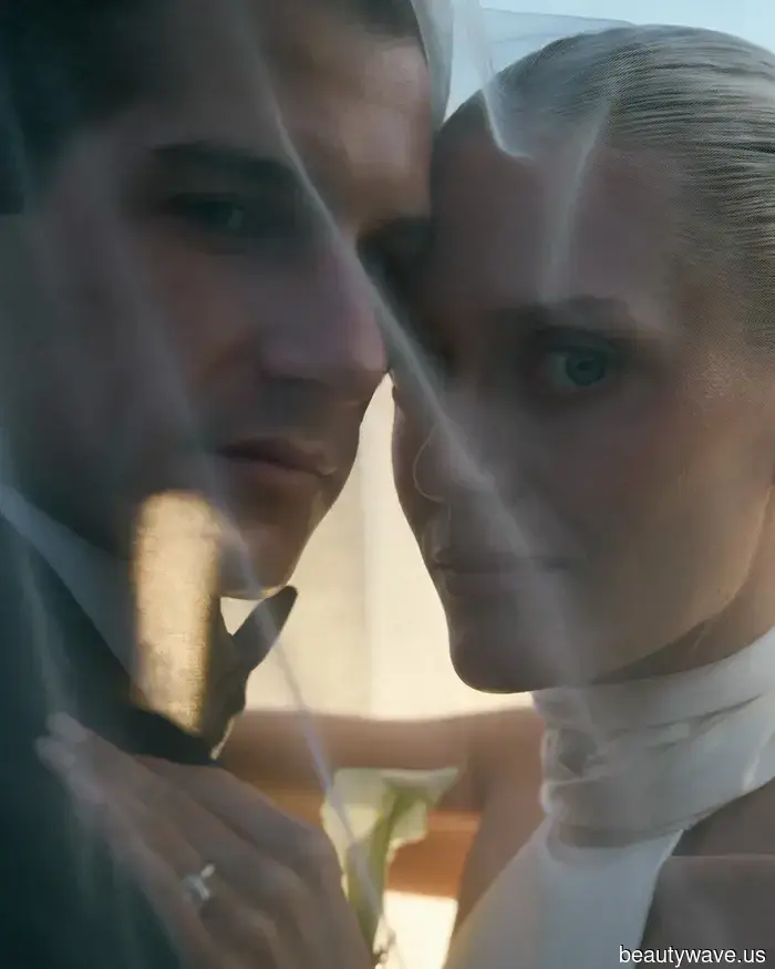This fashion-forward couple got married at a 19th-century Sicilian masseria, donning custom outfits created by the bride.