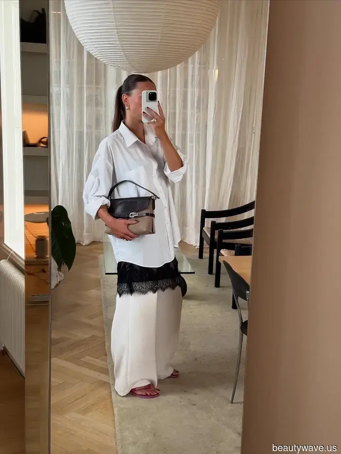 Stylisch in diesem Herbst zu sein bedeutet, deine schönen Kleider mit diesem unerwarteten Teil zu tragen.