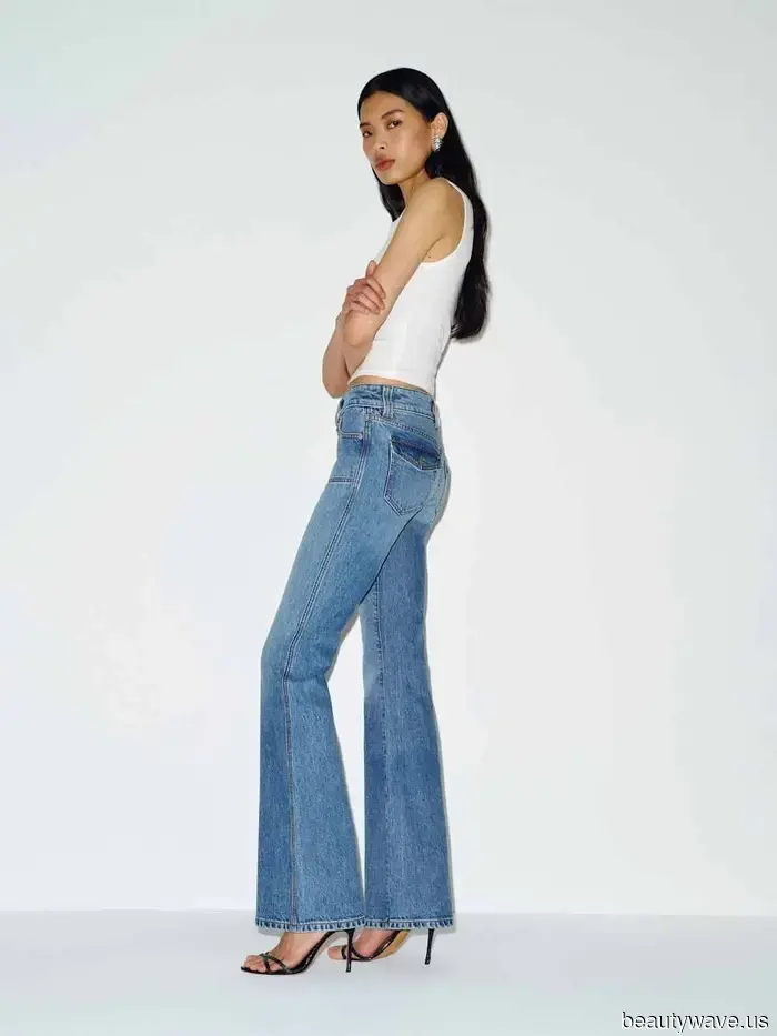Per i viaggi in aeroporto, le donne francesi sanno che questa combinazione di jeans e scarpe da ginnastica è l'abbinamento perfetto.