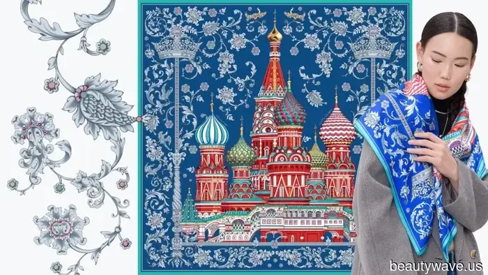 On June 23, an exhibition of scarf paintings will open in Moscow.