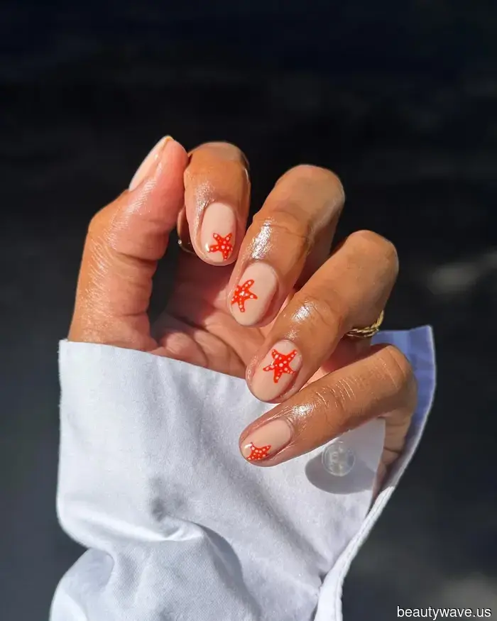 Hold off on the neutral manicures—this summer, all I desire for my nails is a Mediterranean vibe.