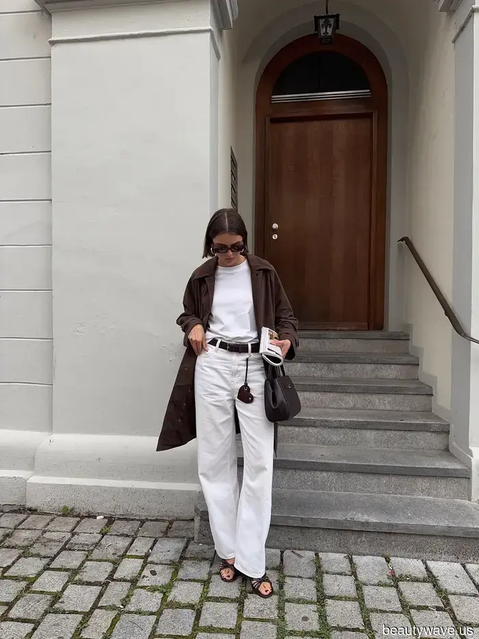 Скандинавские женщины знают, как сделать джинсы стильными&mdash;5 осенних образов, которые я без стыда копирую