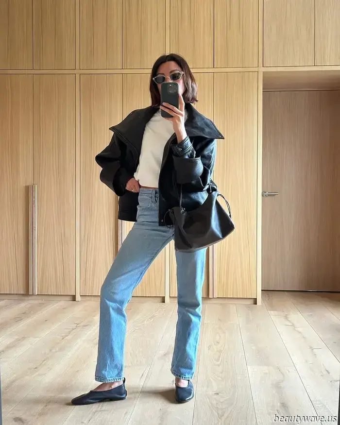 Is it just me, or are all the trendy girls opting for this denim style instead of baggy jeans?