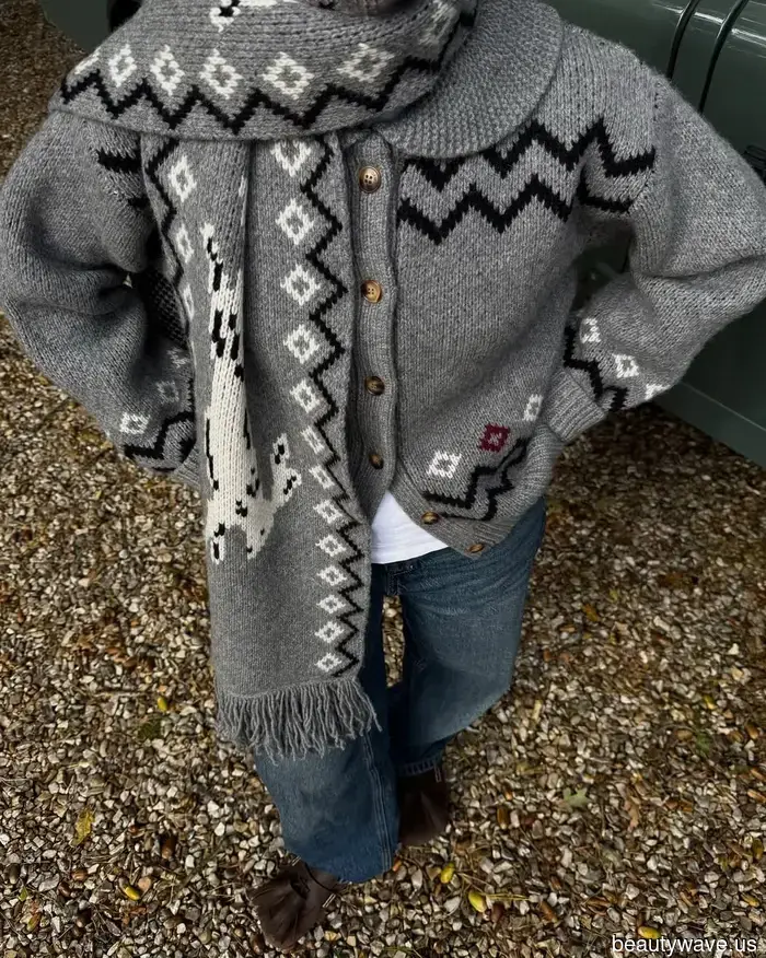 Out of nowhere, every fashionable individual is donning the subtly elegant cardigan trend that has an air of luxury.