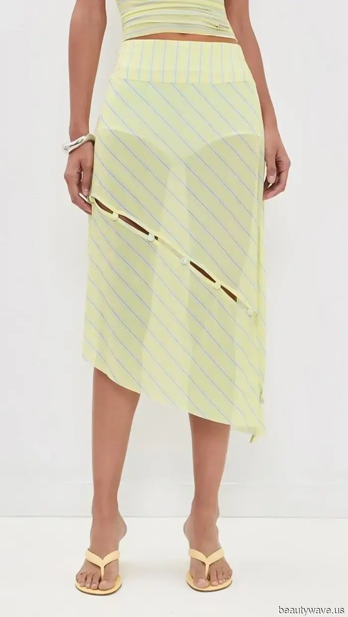 Everyone in NYC is currently sporting this once-outdated skirt trend paired with simple summer outfits.