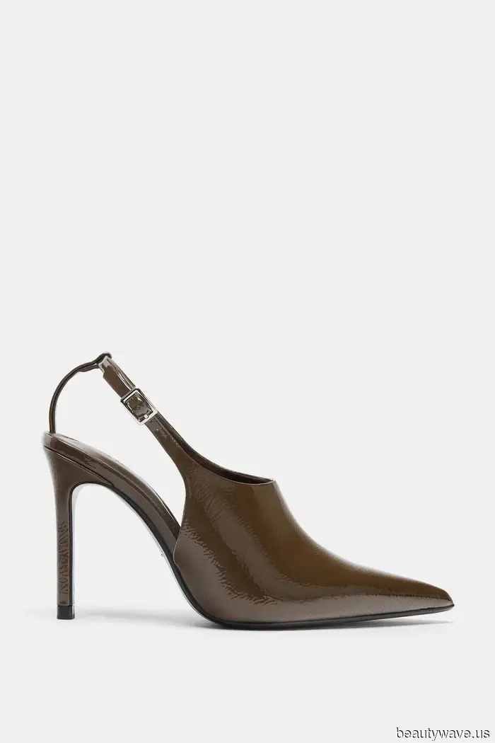 Black heels are great, but in London, it's common knowledge that this shoe color pairs better with white dresses.