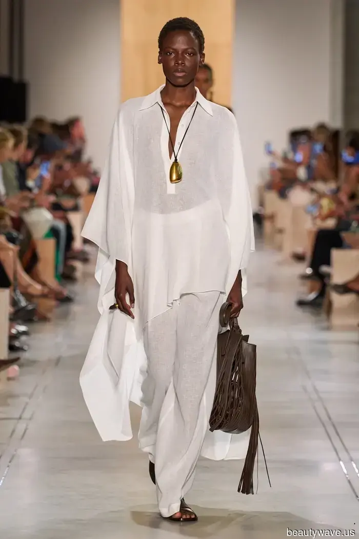 Pendant Necklaces, Desert Tones, and Pajama Ensembles—Michael Kors Introduces Natural Sophistication for Spring 2026