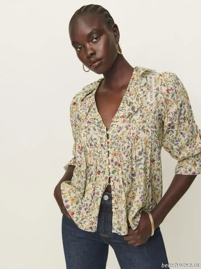 Apologies, tank tops—this summer I'll only be wearing lovely blouses paired with my shorts, skirts, and linen trousers.