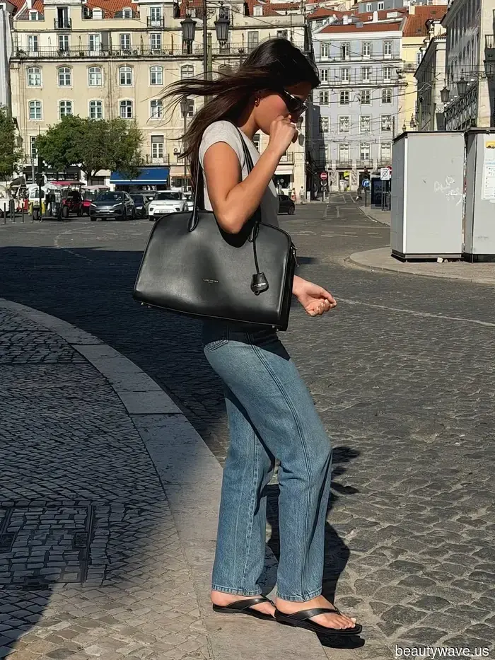 If a fashionable Parisian is in jeans, she pairs them with one of these 7 summer trends.