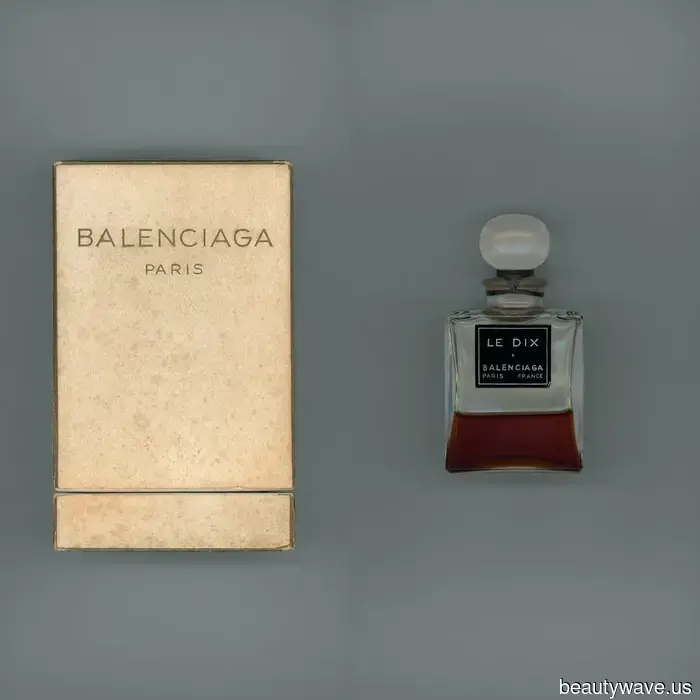 Balenciaga has just released 10 perfumery creations with extravagant scents—among them is a "forgotten" bottle dating back to 1947.